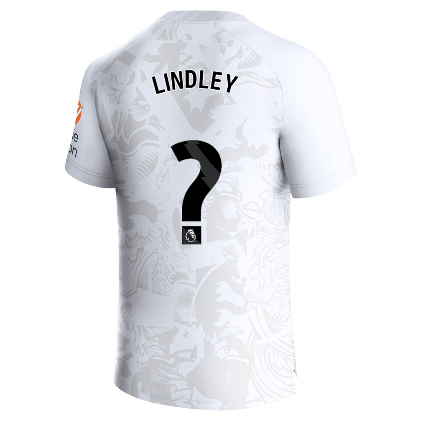 Niño Camiseta Hayden Lindley #0 Blanco 2ª Equipación 2023/24 La Camisa México