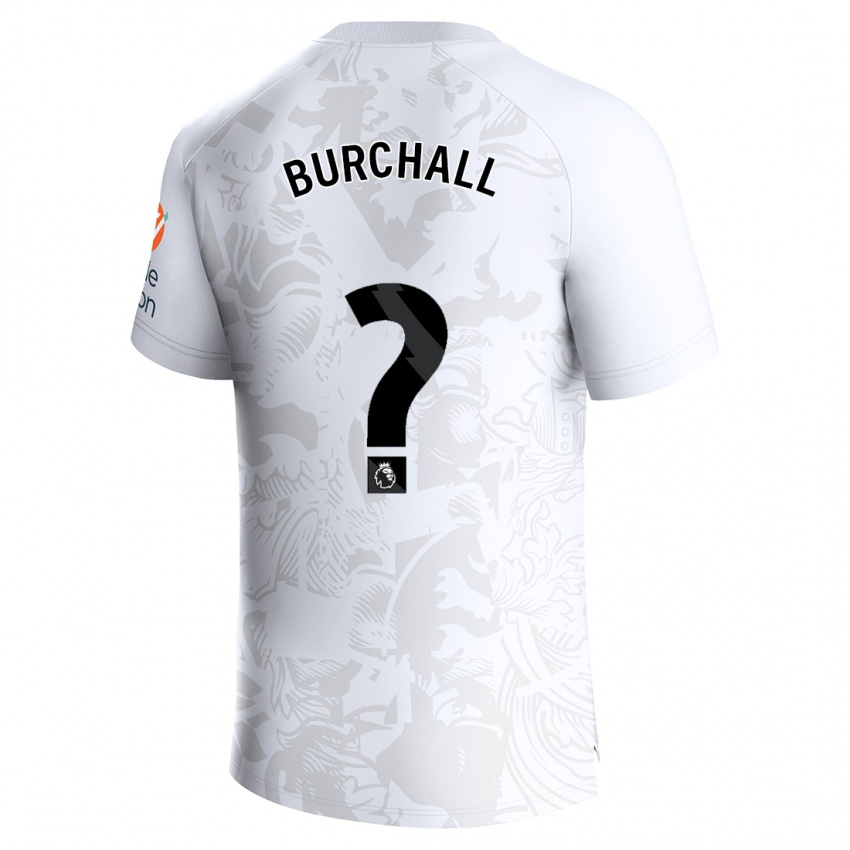 Niño Camiseta Ajani Burchall #0 Blanco 2ª Equipación 2023/24 La Camisa México