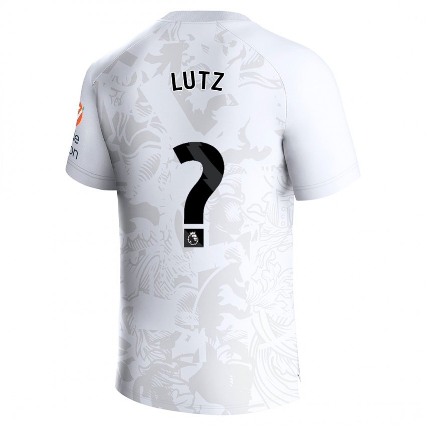 Niño Camiseta Charlie Lutz #0 Blanco 2ª Equipación 2023/24 La Camisa México