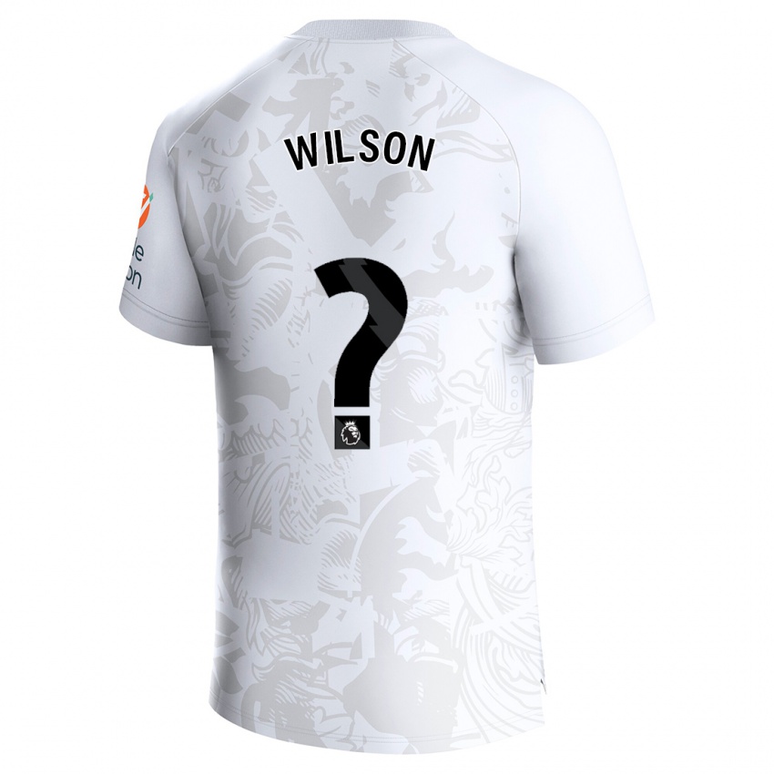 Niño Camiseta Rory Wilson #0 Blanco 2ª Equipación 2023/24 La Camisa México
