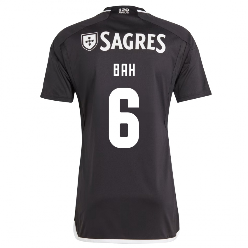 Niño Camiseta Alexander Bah #6 Negro 2ª Equipación 2023/24 La Camisa México