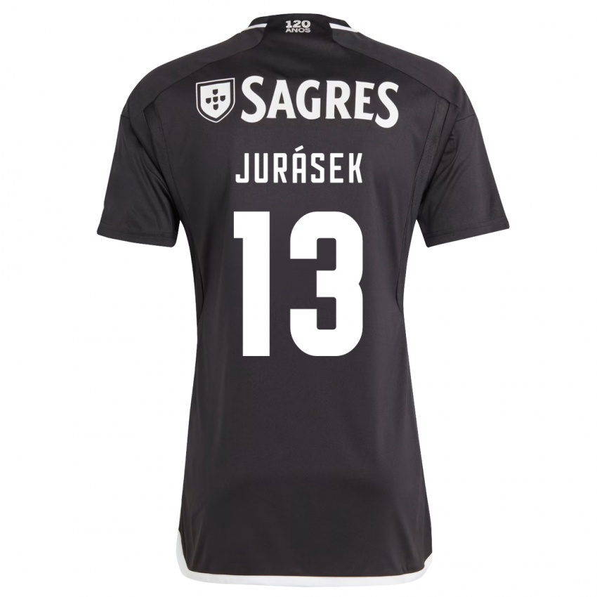 Niño Camiseta David Jurásek #13 Negro 2ª Equipación 2023/24 La Camisa México