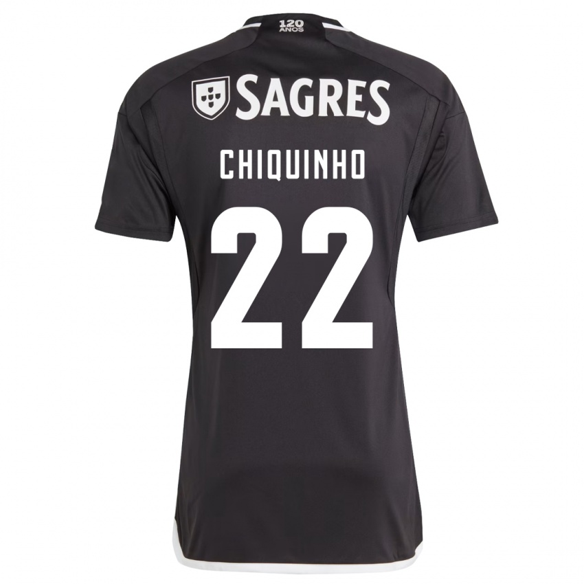 Niño Camiseta Chiquinho #22 Negro 2ª Equipación 2023/24 La Camisa México