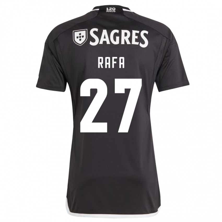 Niño Camiseta Rafa #27 Negro 2ª Equipación 2023/24 La Camisa México