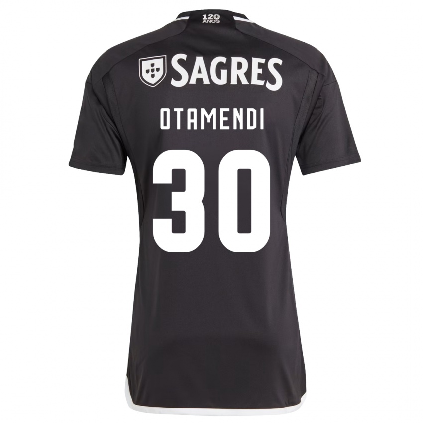 Niño Camiseta Nicolás Otamendi #30 Negro 2ª Equipación 2023/24 La Camisa México