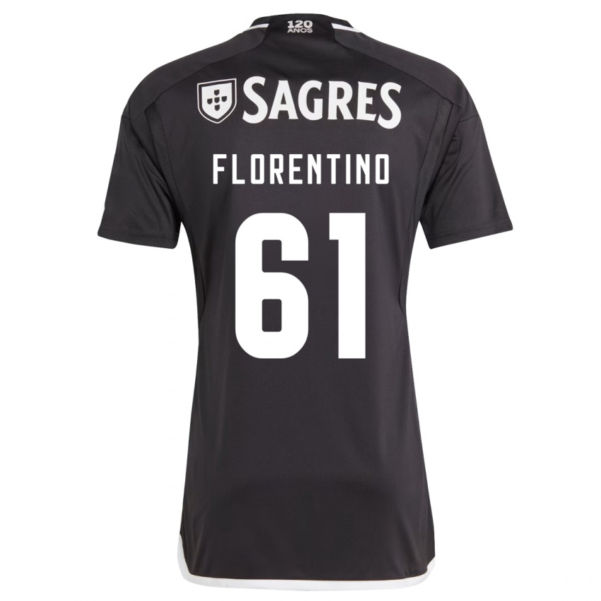 Niño Camiseta Florentino #61 Negro 2ª Equipación 2023/24 La Camisa México