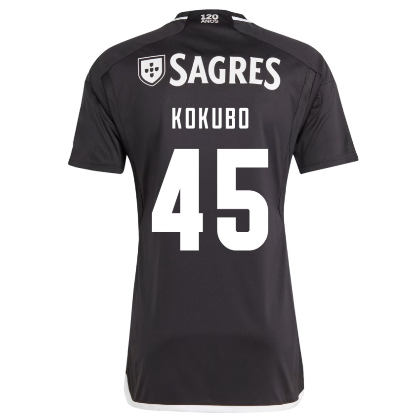 Niño Camiseta Leo Kokubo #45 Negro 2ª Equipación 2023/24 La Camisa México