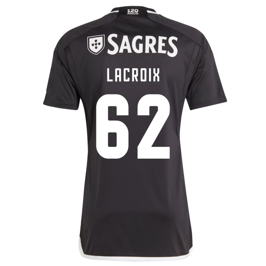 Niño Camiseta Lenny Lacroix #62 Negro 2ª Equipación 2023/24 La Camisa México