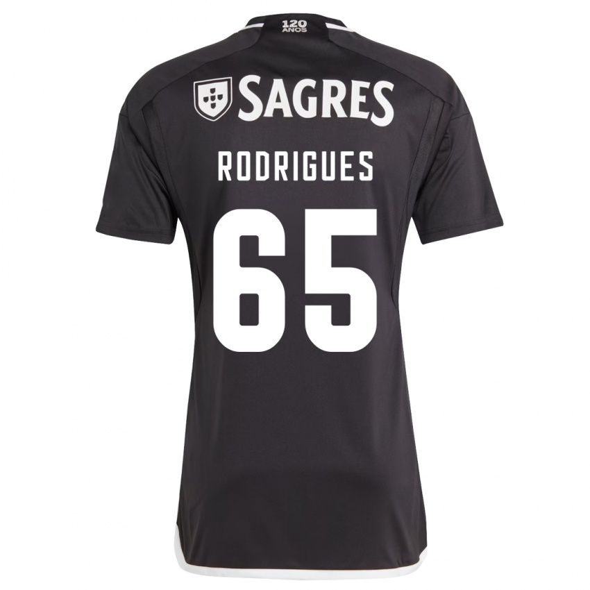 Niño Camiseta Rafael Rodrigues #65 Negro 2ª Equipación 2023/24 La Camisa México