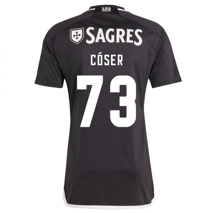 Niño Camiseta Tiago Cóser #73 Negro 2ª Equipación 2023/24 La Camisa México