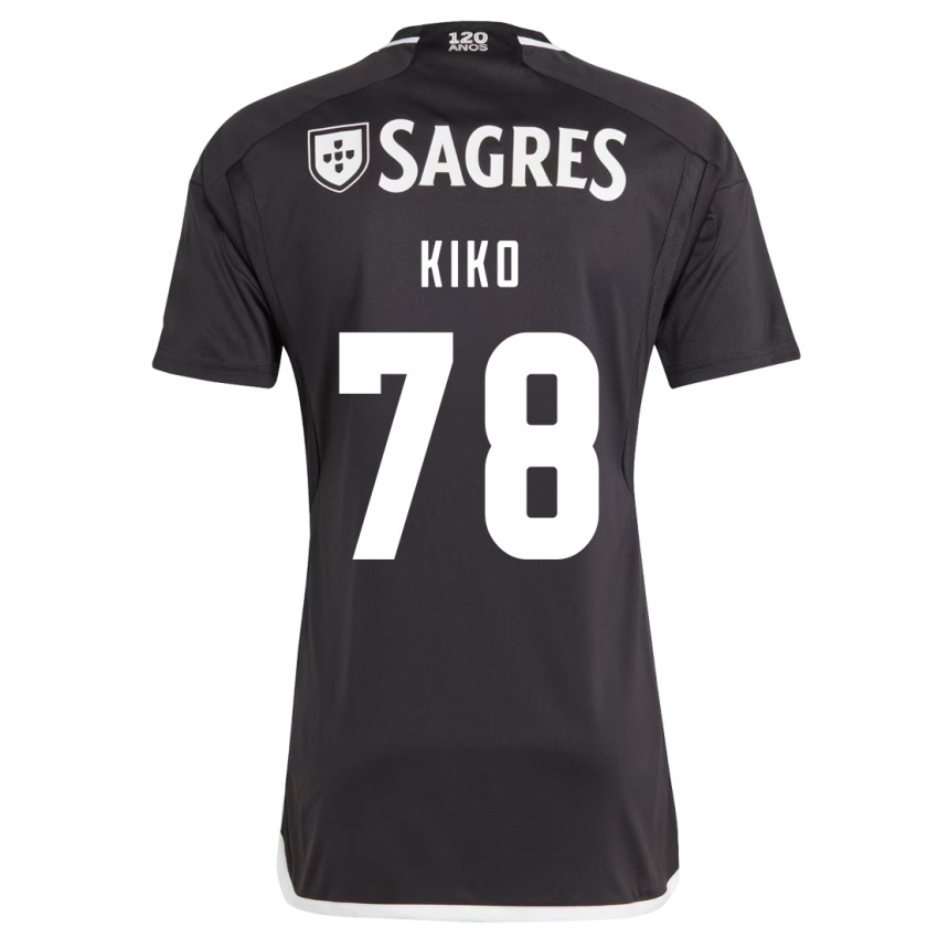 Niño Camiseta Kiko #78 Negro 2ª Equipación 2023/24 La Camisa México