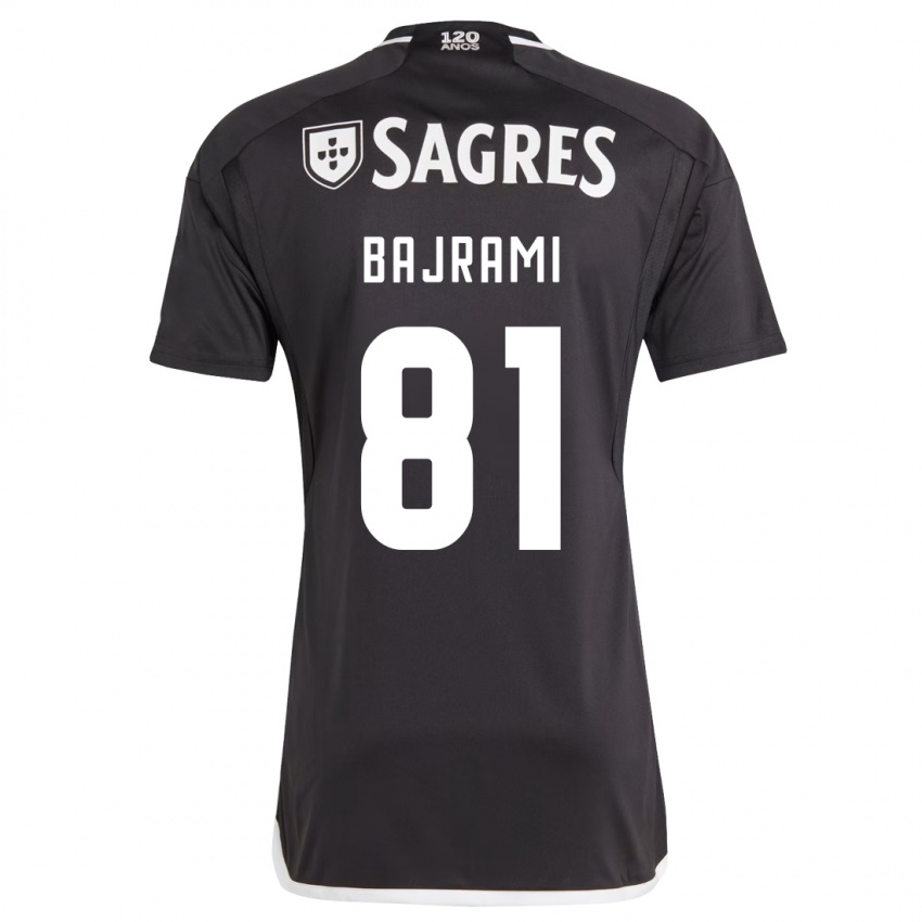 Niño Camiseta Adrian Bajrami #81 Negro 2ª Equipación 2023/24 La Camisa México