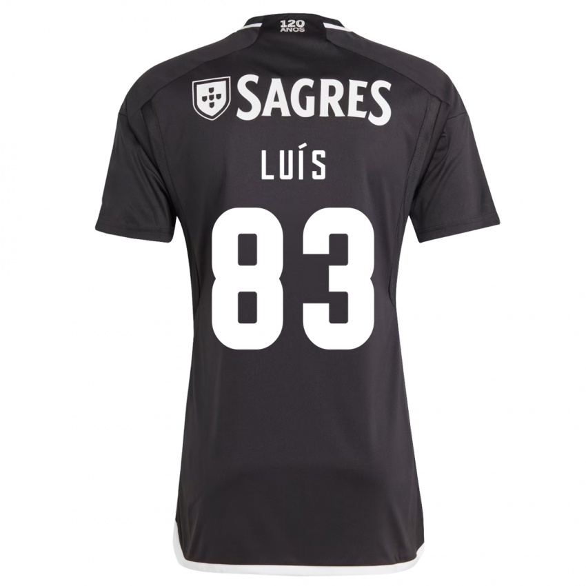 Niño Camiseta Rafael Luís #83 Negro 2ª Equipación 2023/24 La Camisa México