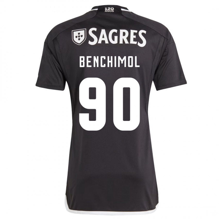 Niño Camiseta Benchimol #90 Negro 2ª Equipación 2023/24 La Camisa México