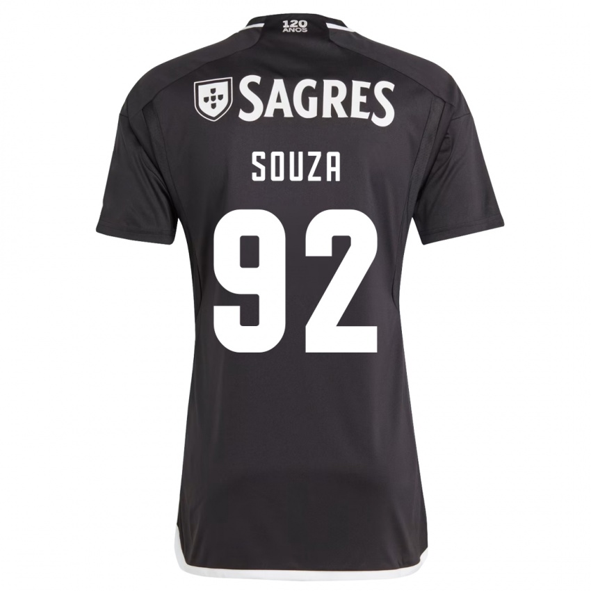 Niño Camiseta Pedro Souza #92 Negro 2ª Equipación 2023/24 La Camisa México