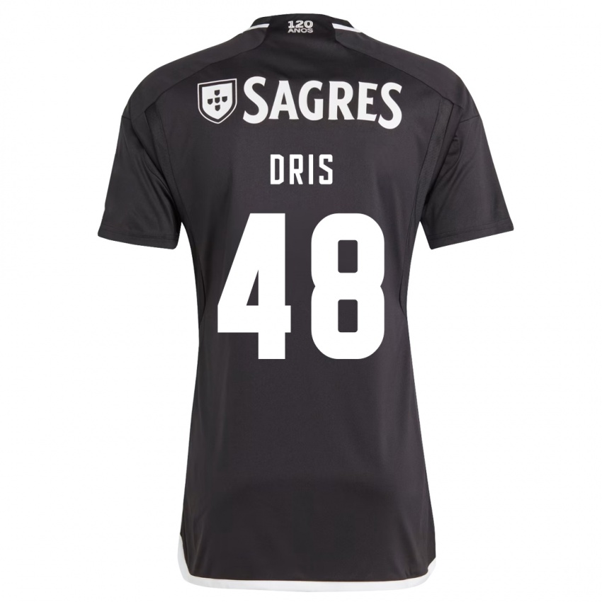 Niño Camiseta Sofiane Dris #48 Negro 2ª Equipación 2023/24 La Camisa México