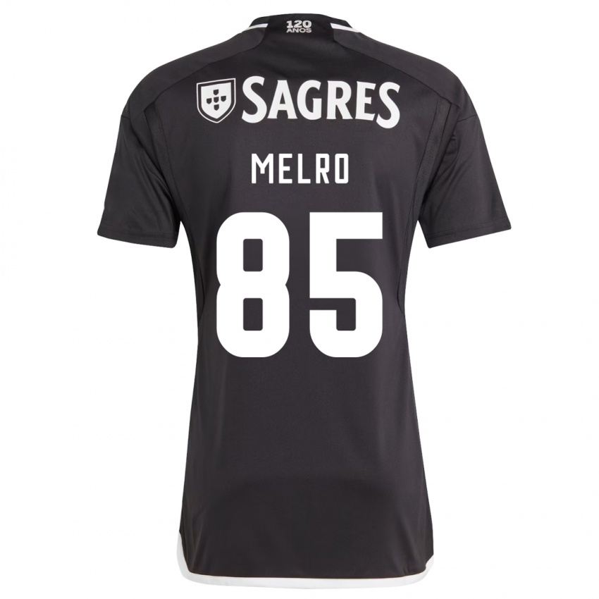 Niño Camiseta José Melro #85 Negro 2ª Equipación 2023/24 La Camisa México