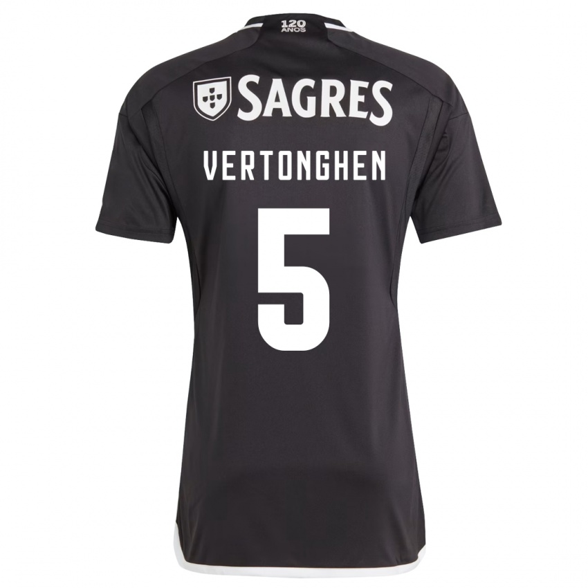 Niño Camiseta Jan Vertonghen #5 Negro 2ª Equipación 2023/24 La Camisa México