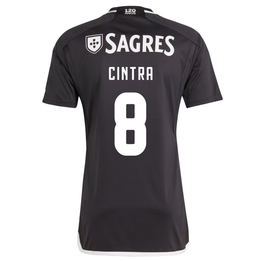 Niño Camiseta Marta Cintra #8 Negro 2ª Equipación 2023/24 La Camisa México