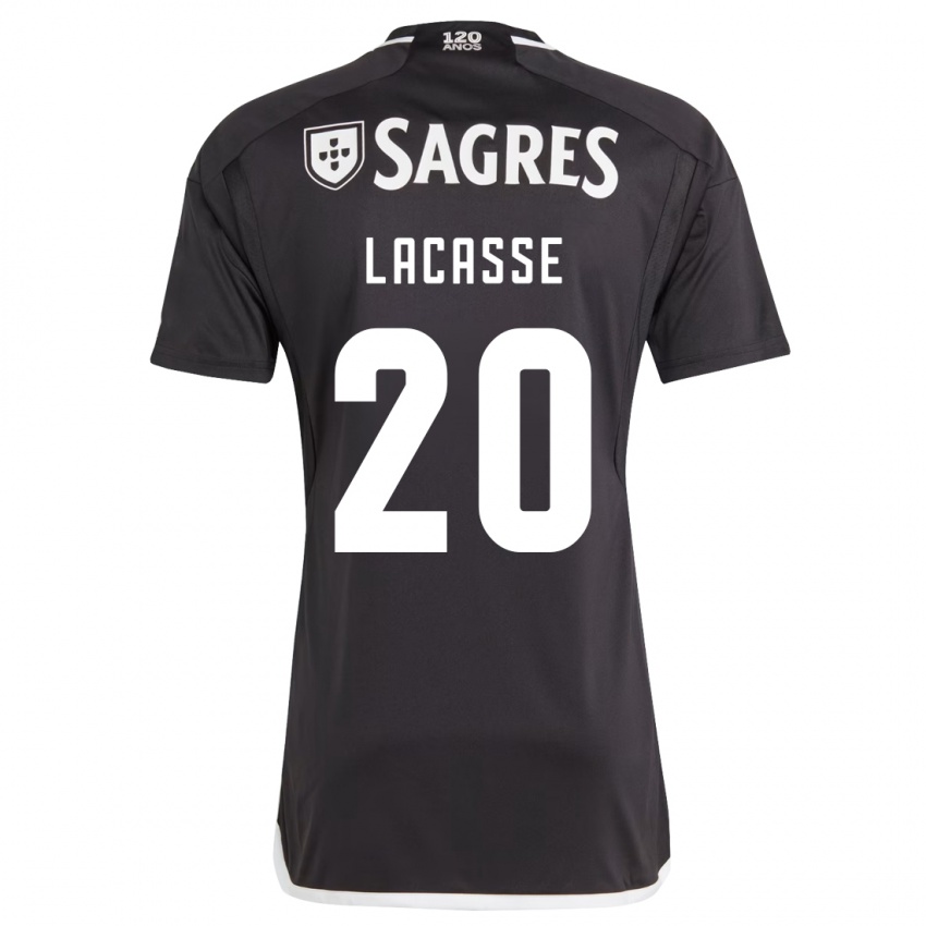 Niño Camiseta Cloe Lacasse #20 Negro 2ª Equipación 2023/24 La Camisa México