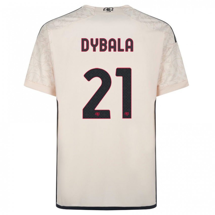 Niño Camiseta Paulo Dybala #21 Blanquecino 2ª Equipación 2023/24 La Camisa México