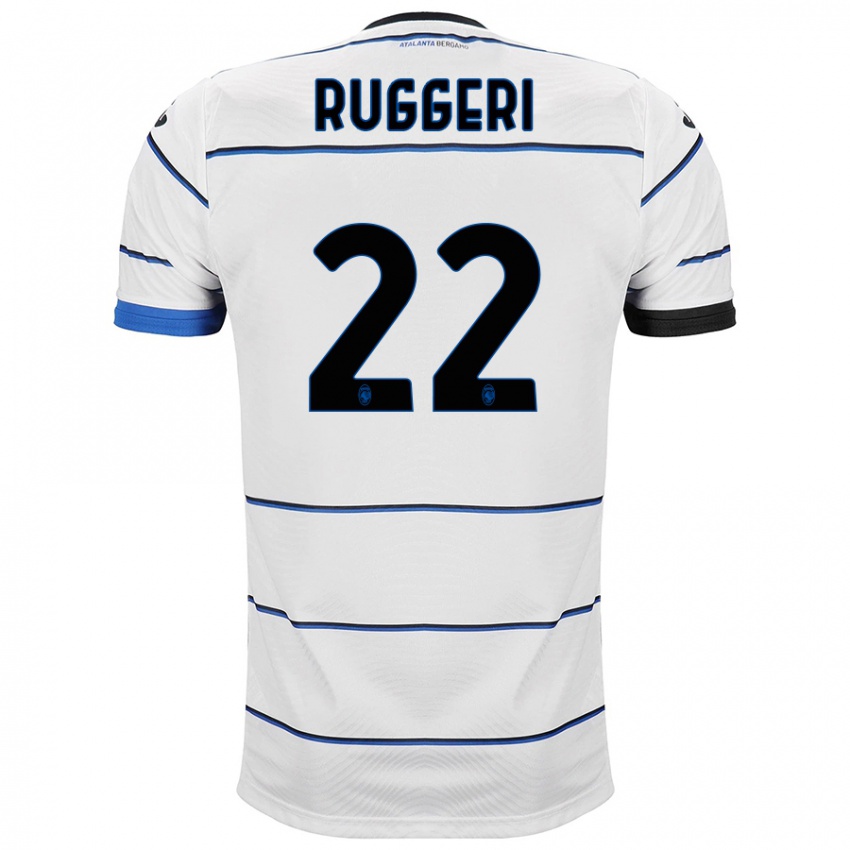 Niño Camiseta Matteo Ruggeri #22 Blanco 2ª Equipación 2023/24 La Camisa México