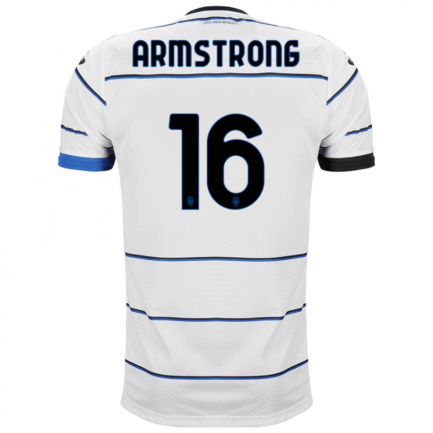 Niño Camiseta Daniel Armstrong #16 Blanco 2ª Equipación 2023/24 La Camisa México