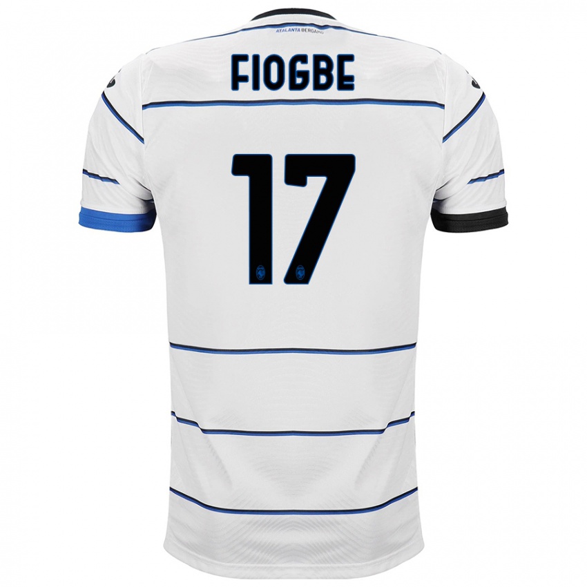 Niño Camiseta Candas Fiogbe #17 Blanco 2ª Equipación 2023/24 La Camisa México