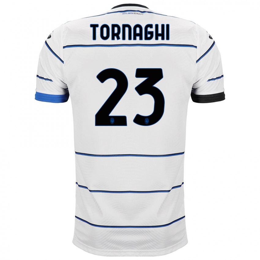 Niño Camiseta Pietro Tornaghi #23 Blanco 2ª Equipación 2023/24 La Camisa México