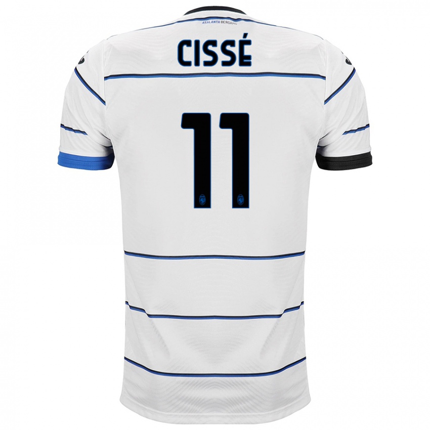 Niño Camiseta Moustapha Cissé #11 Blanco 2ª Equipación 2023/24 La Camisa México