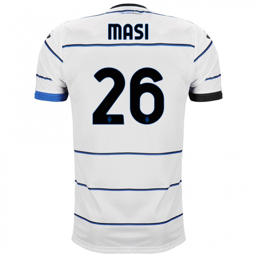 Niño Camiseta Alberto Masi #26 Blanco 2ª Equipación 2023/24 La Camisa México