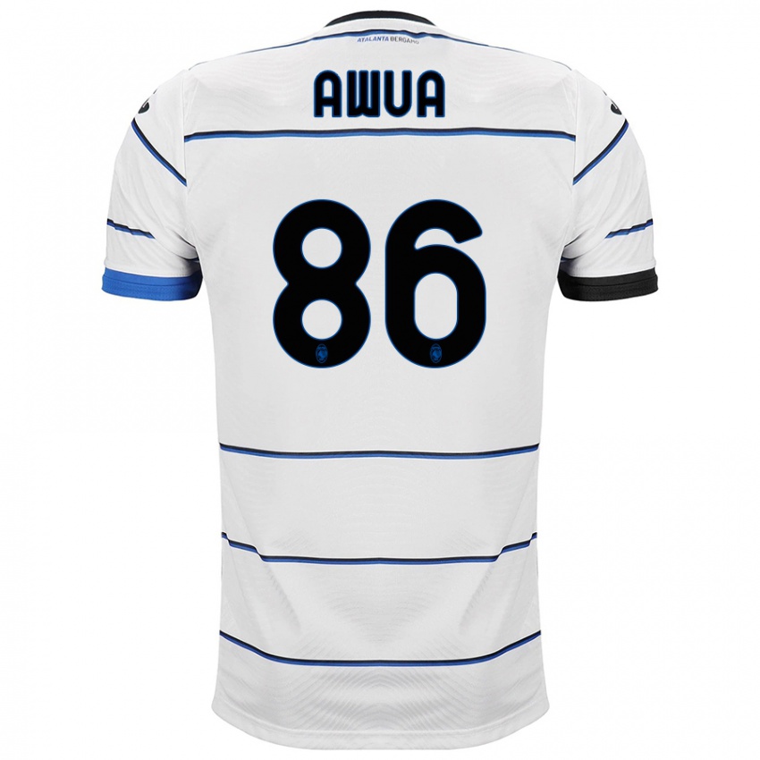 Niño Camiseta Theophilus Awua #86 Blanco 2ª Equipación 2023/24 La Camisa México