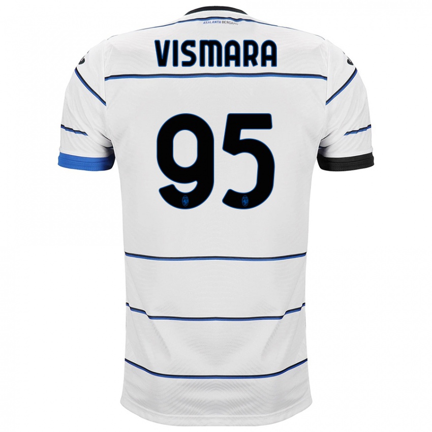 Niño Camiseta Paolo Vismara #95 Blanco 2ª Equipación 2023/24 La Camisa México