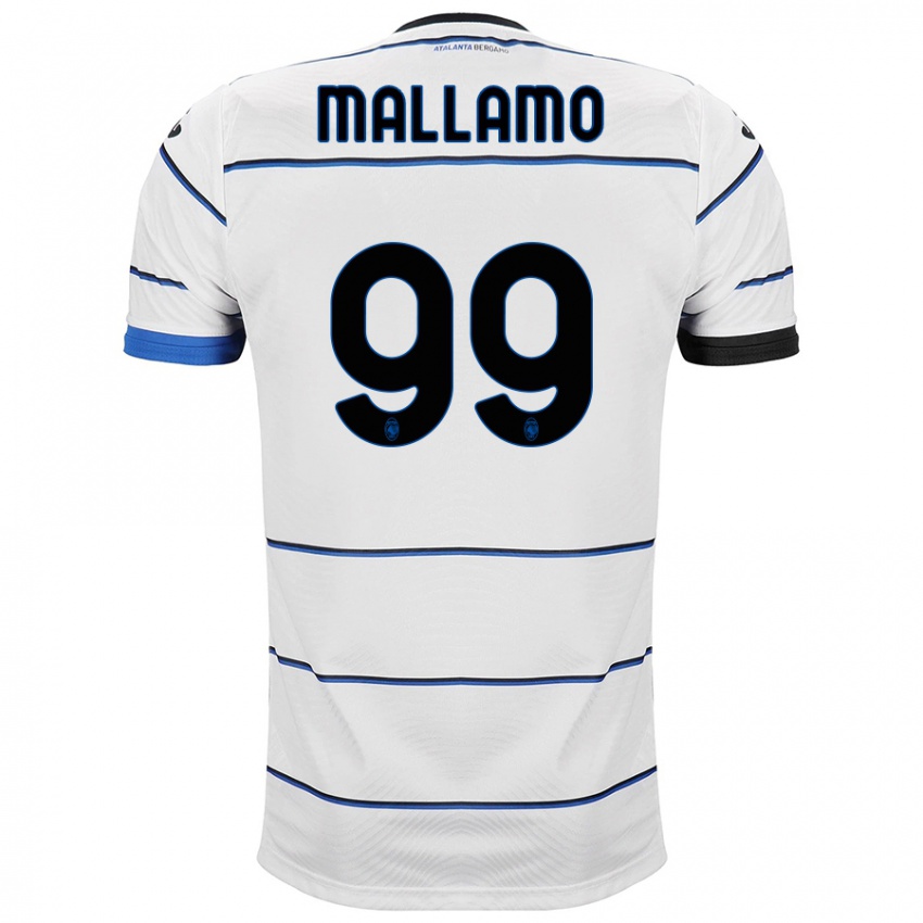 Niño Camiseta Alessandro Mallamo #99 Blanco 2ª Equipación 2023/24 La Camisa México