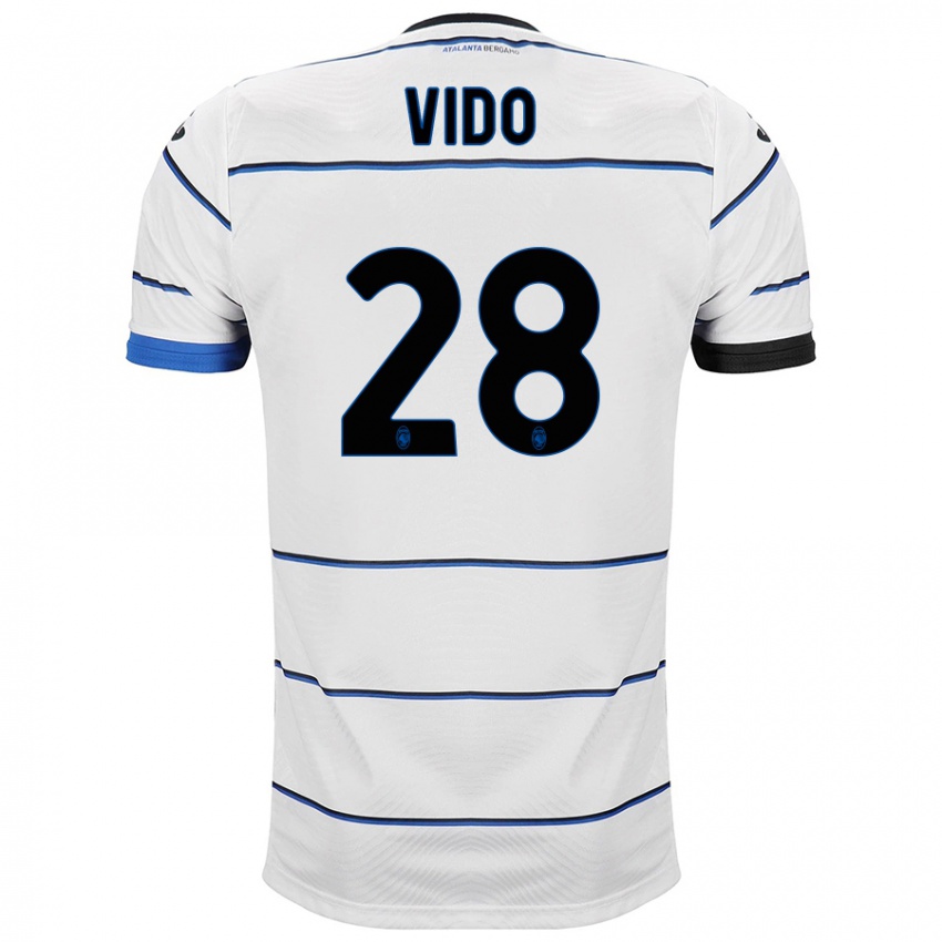 Niño Camiseta Luca Vido #28 Blanco 2ª Equipación 2023/24 La Camisa México