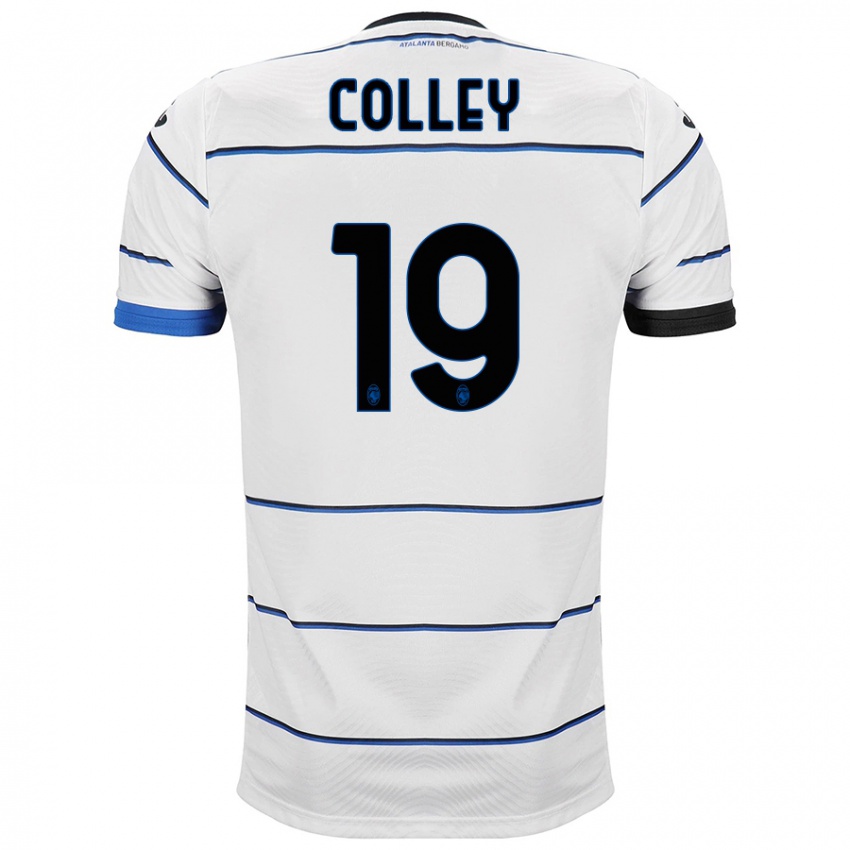 Niño Camiseta Ebrima Colley #19 Blanco 2ª Equipación 2023/24 La Camisa México