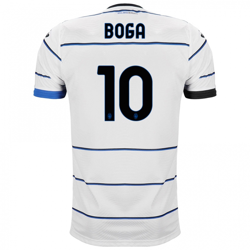 Niño Camiseta Jeremie Boga #10 Blanco 2ª Equipación 2023/24 La Camisa México