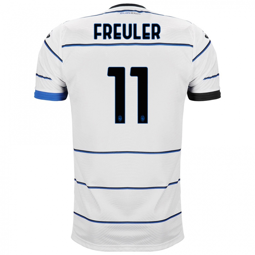 Niño Camiseta Remo Freuler #11 Blanco 2ª Equipación 2023/24 La Camisa México