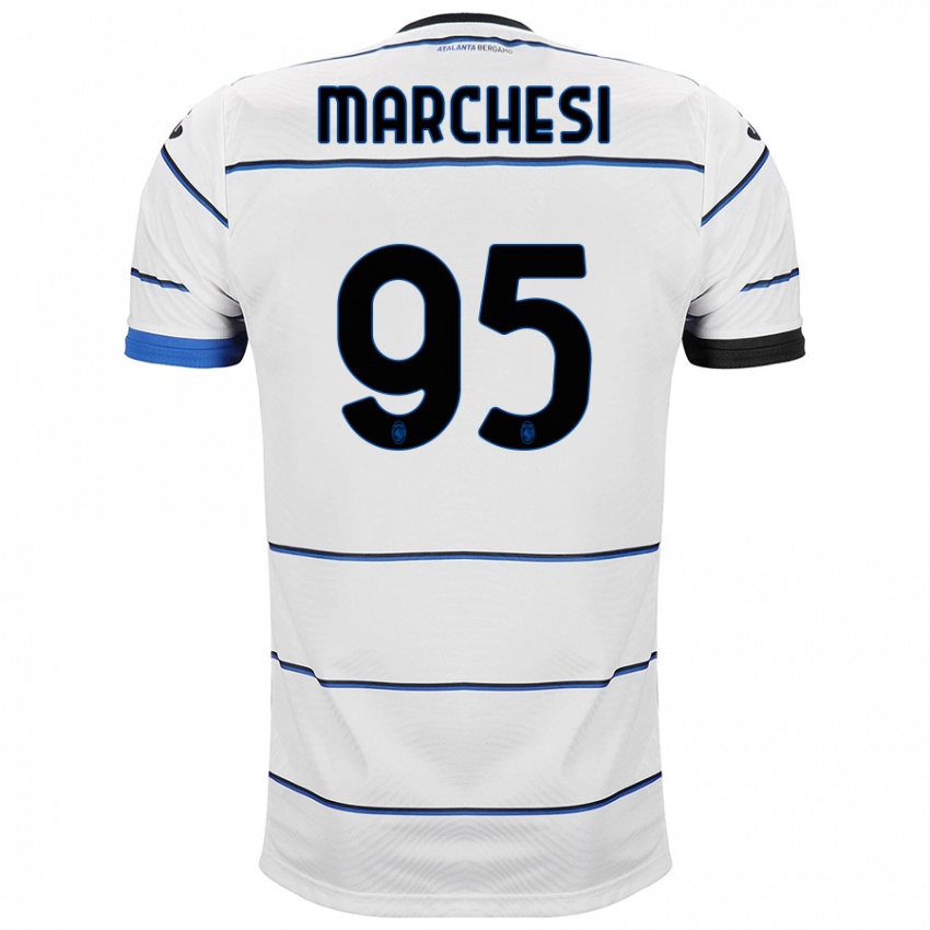 Niño Camiseta Silvia Marchesi #95 Blanco 2ª Equipación 2023/24 La Camisa México