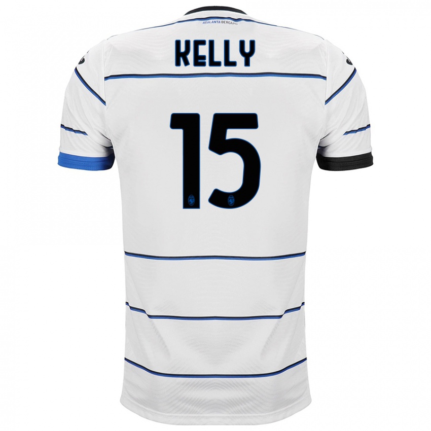 Niño Camiseta Maegan Kelly #15 Blanco 2ª Equipación 2023/24 La Camisa México