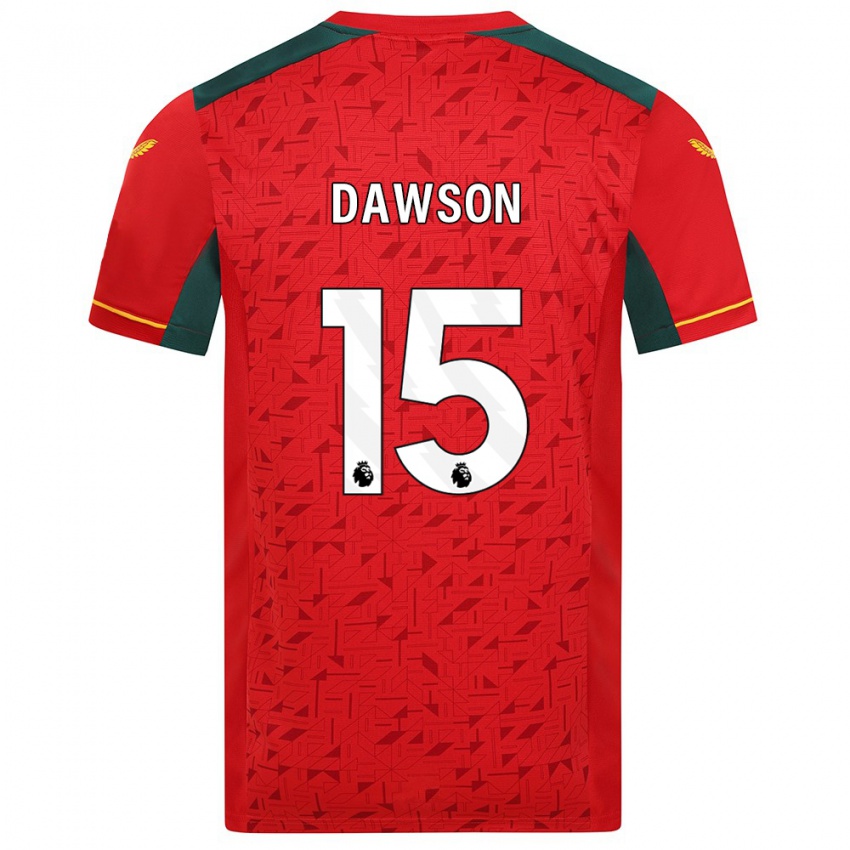 Mujer Camiseta Craig Dawson #15 Rojo 2ª Equipación 2023/24 La Camisa México