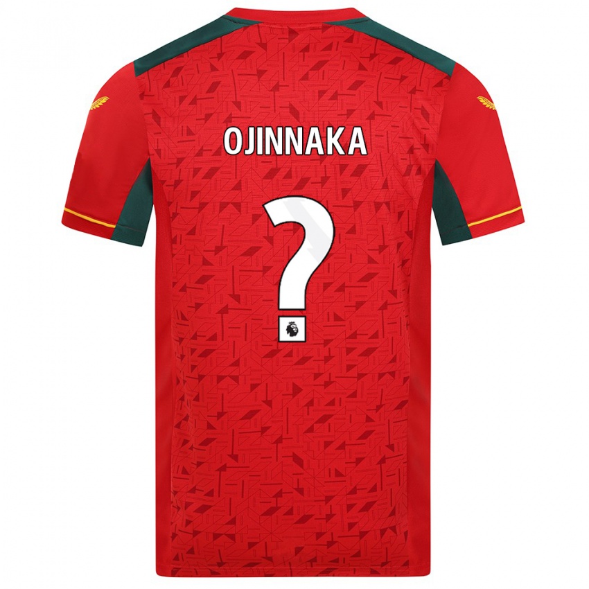 Mujer Camiseta Temple Ojinnaka #0 Rojo 2ª Equipación 2023/24 La Camisa México