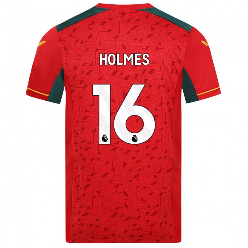 Mujer Camiseta Summer Holmes #16 Rojo 2ª Equipación 2023/24 La Camisa México