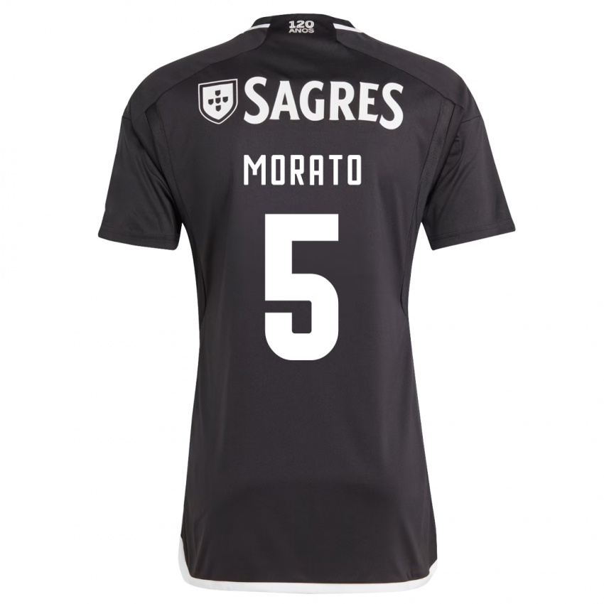 Mujer Camiseta Morato #5 Negro 2ª Equipación 2023/24 La Camisa México