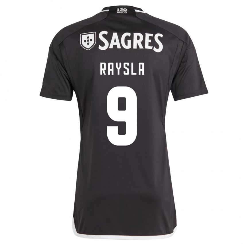 Mujer Camiseta Nycole Raysla #9 Negro 2ª Equipación 2023/24 La Camisa México