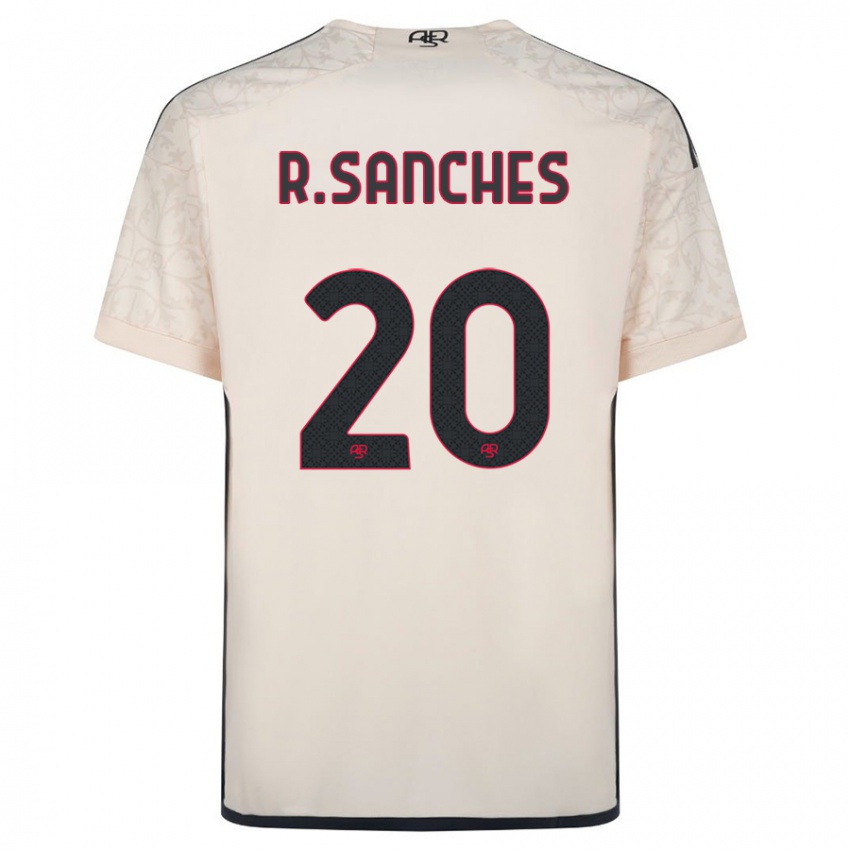 Mujer Camiseta Renato Sanches #20 Blanquecino 2ª Equipación 2023/24 La Camisa México