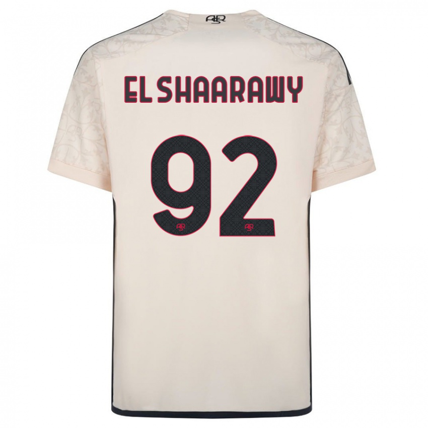 Mujer Camiseta Stephan El Shaarawy #92 Blanquecino 2ª Equipación 2023/24 La Camisa México