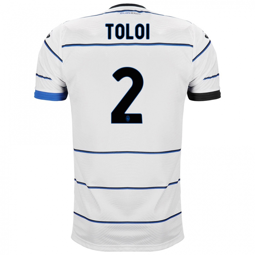 Mujer Camiseta Rafael Toloi #2 Blanco 2ª Equipación 2023/24 La Camisa México