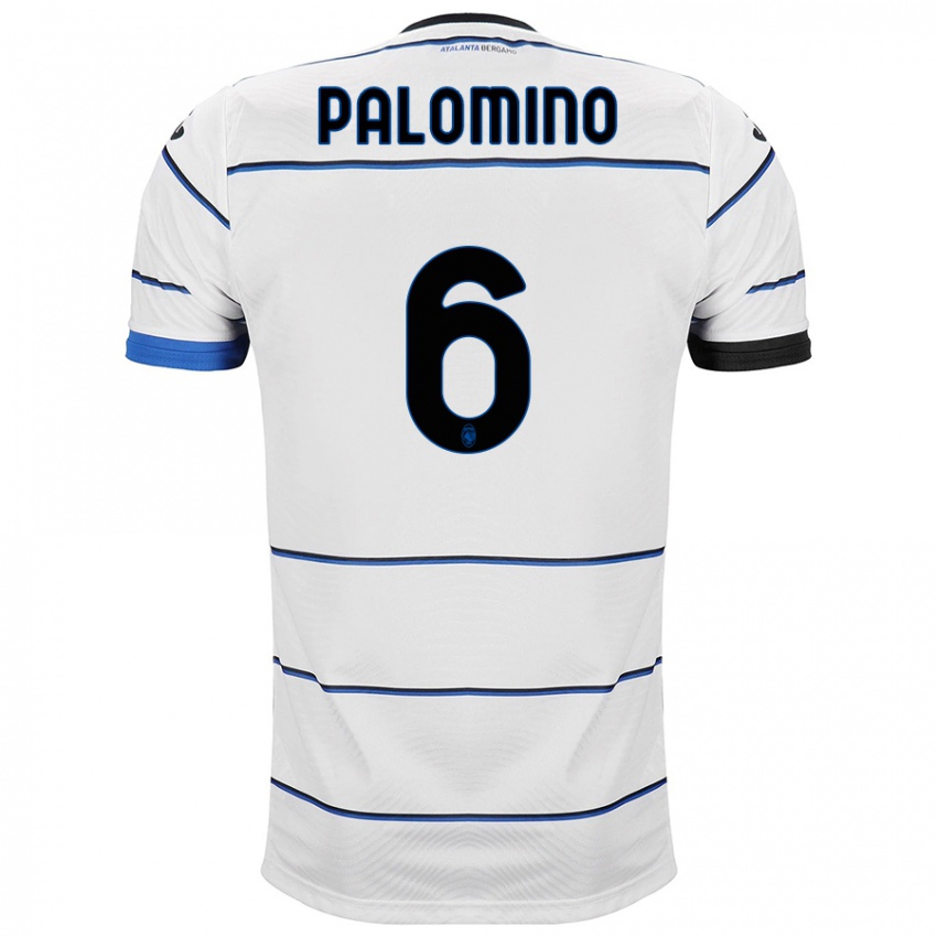 Mujer Camiseta Jose Luis Palomino #6 Blanco 2ª Equipación 2023/24 La Camisa México