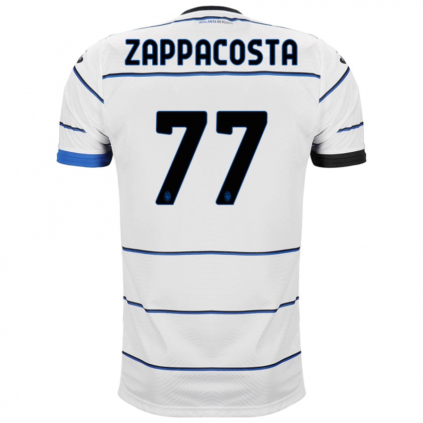 Mujer Camiseta Davide Zappacosta #77 Blanco 2ª Equipación 2023/24 La Camisa México